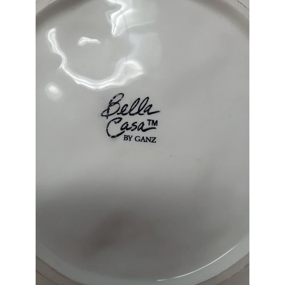 Bella Casa Fruit Wall Plate 3D By Ganz Peaches 8